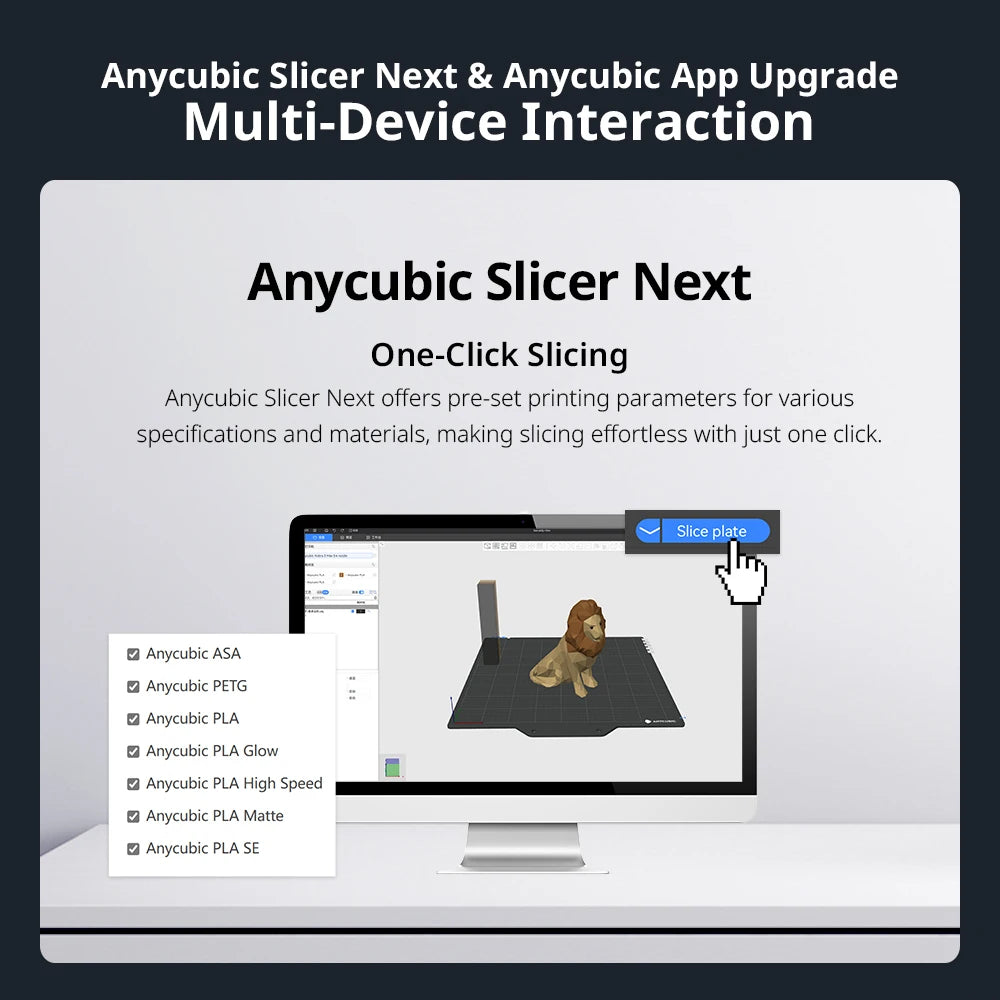 Anycubic Kobra 3 Max Combo – Ultra-Large Multi-Color 3D Printer with 600mm/s High-Speed Printing, Smart App Control & 8-Color ACE Pro System