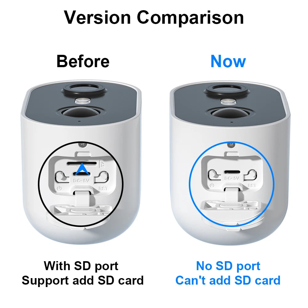 ANRAN C2 2K Rechargeable WiFi Security Camera – Smart PIR Detection, Color Night Vision & IP65 Weatherproof Protection