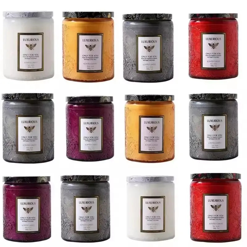 one Fragrant Candle Cans Room Decoration Soy Wax Smokeless Aroma Low Temperature Romantic Oil Fragrance Velas Birthday Candles