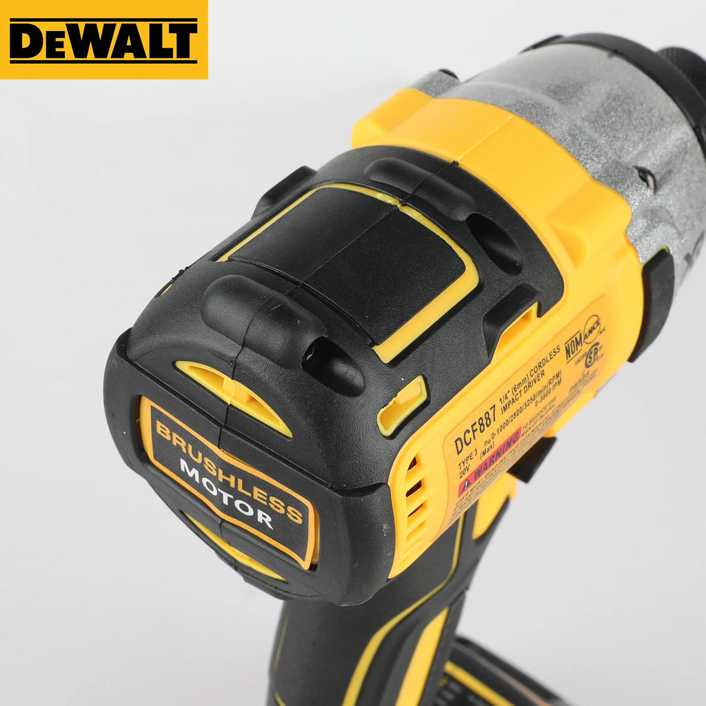 🔥 DEWALT 20V Brushless Impact Driver & Drill – Compact Power, Pro-Level Precision