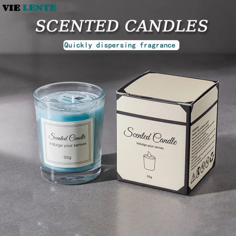 Candle Fragrance Atmosphere Companion Gift Hotel Clubhouse Smoke free Aromatherapy Candles