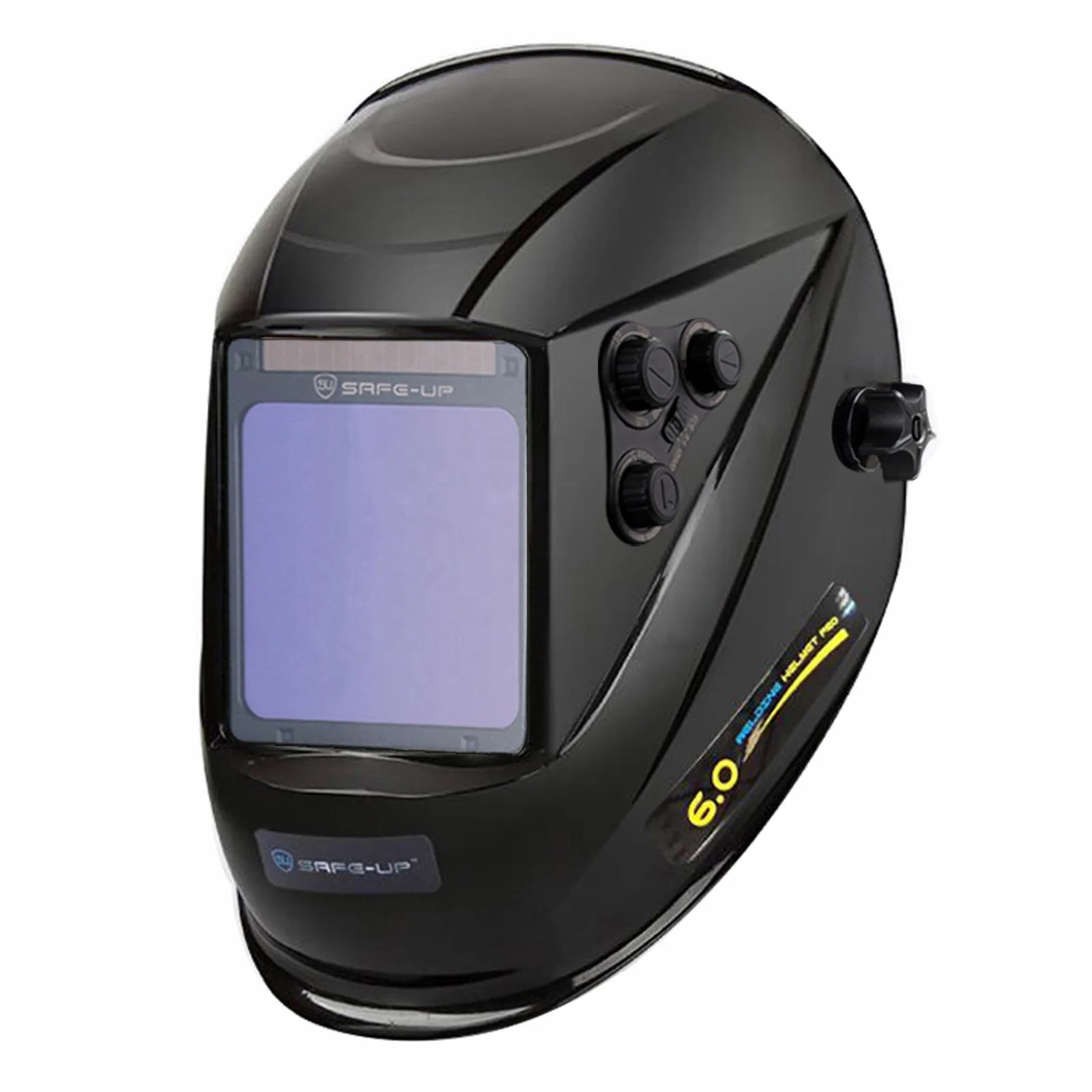 Welding Mask - Auto Darkening Helmet 100x97mm Large View, TRUE Color, 4 Sensors for MIG/MAG/MMA Welding