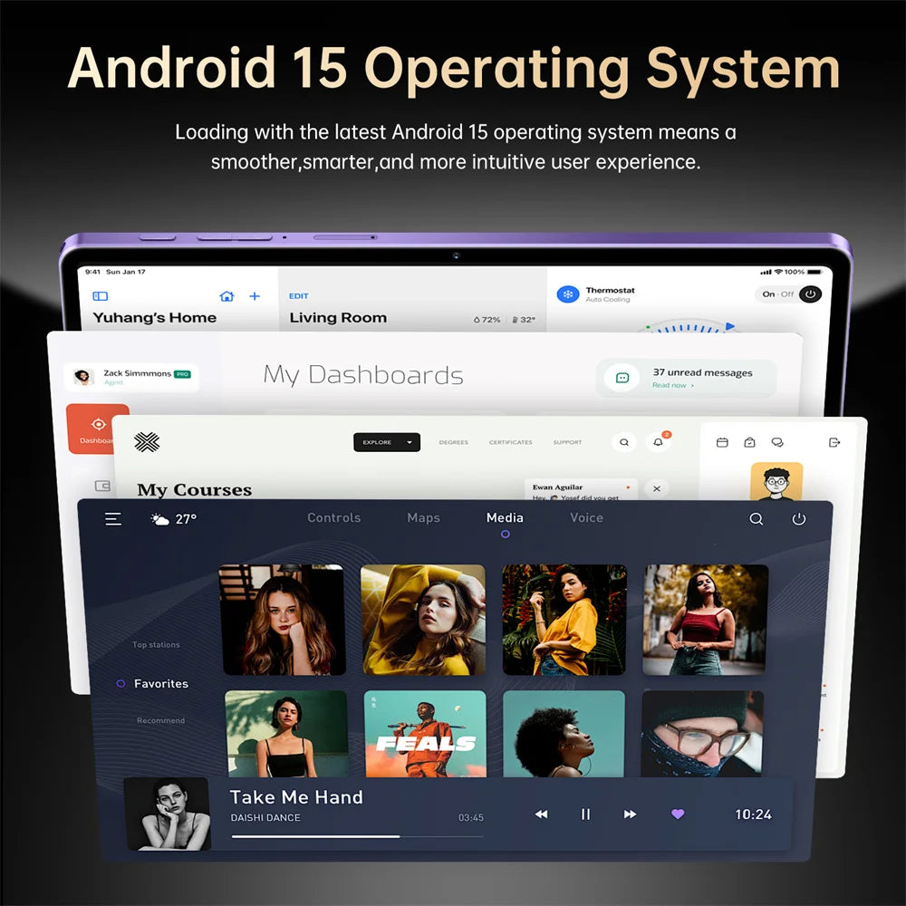 Pad 7S Pro 10" Android Tablet – Ultra-Slim 5G Dual SIM Tablet with 2TB Storage, Snapdragon Performance & 10000mAh Battery
