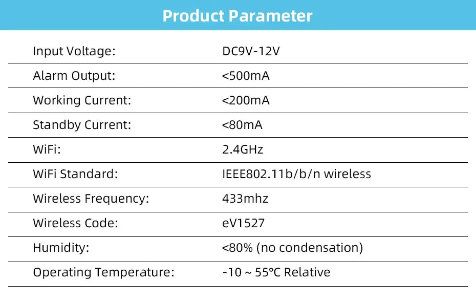 KERUI WiFi Smart Siren Alarm System – 120dB Tuya Home Security Kit with Door Sensor & Motion Sensor, App Control & Alexa/Google Compatible