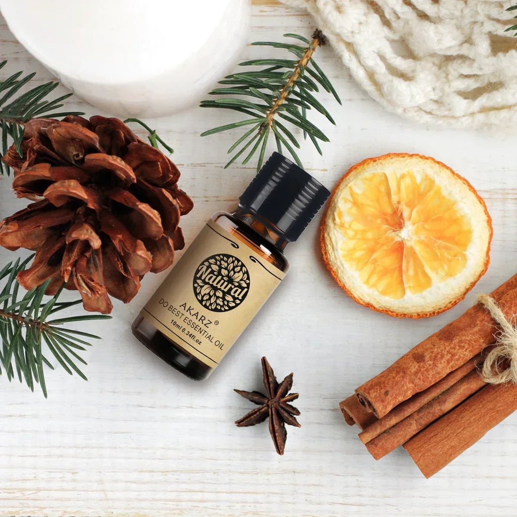 ✨ AKARZ Pure Vanilla Essential Oil – Natural Aromatherapy for Skin, Hair, Body & DIY Wellness (10ml)