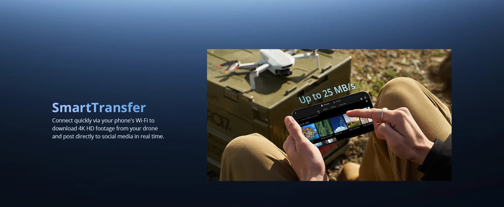 Potensic ATOM 2 Camera Drone, 4K HDR Video, 8K Photo, 3-Axis Gimbal,Under 249g, Vertical Shooting,10-KM, AI Night Shot, AI Track