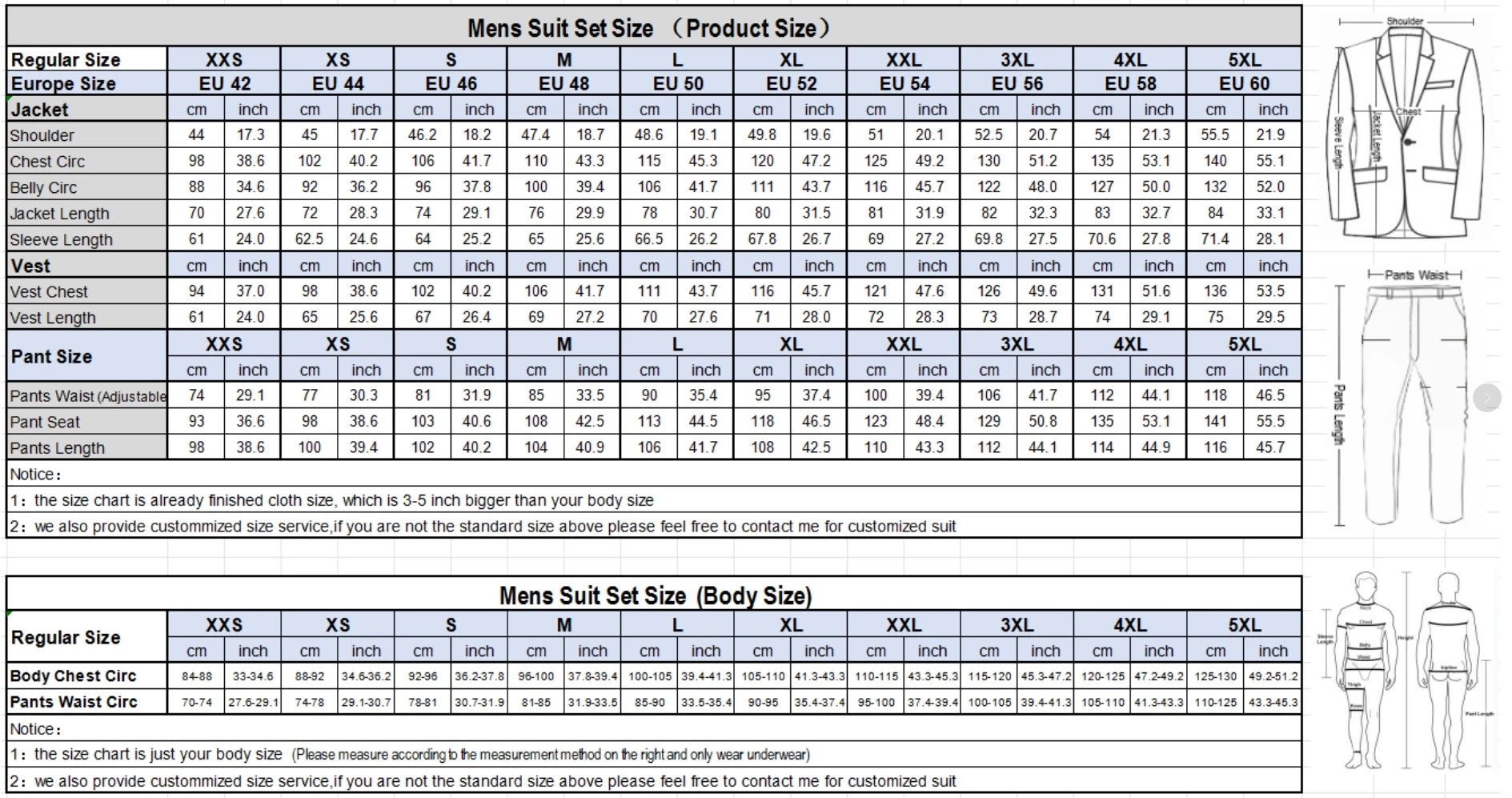 “Men’s Modern 3-Piece Slim Fit Suit – Notch Lapel Blazer, Vest & Tailored Trousers | Formal Wedding & Business Tux Set”