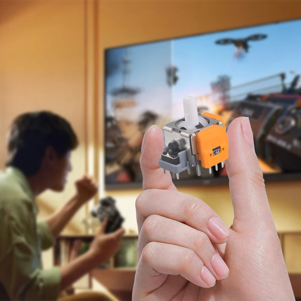 “10-Pack Hall Effect 3D Joystick Modules – High-Precision No-Drift Analog Thumb stick Repair Kit for PS4/PS5/Xbox/Switch Controllers”