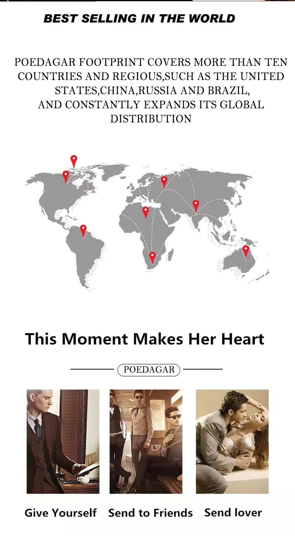 POEDAGAR Women’s Elegant Rectangle Stainless Steel Watch – Waterproof Quartz Date Fashion Wristwatch