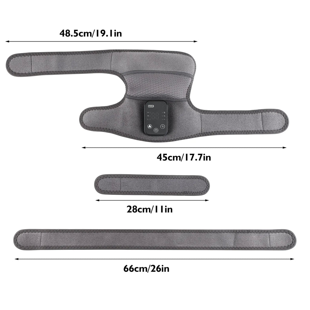Knee Heating Massager Joint Physiotherapy Hot Compress Vibration Massage Elbow Shoulder Support Thermal Knee Pad Relieve Arthrit