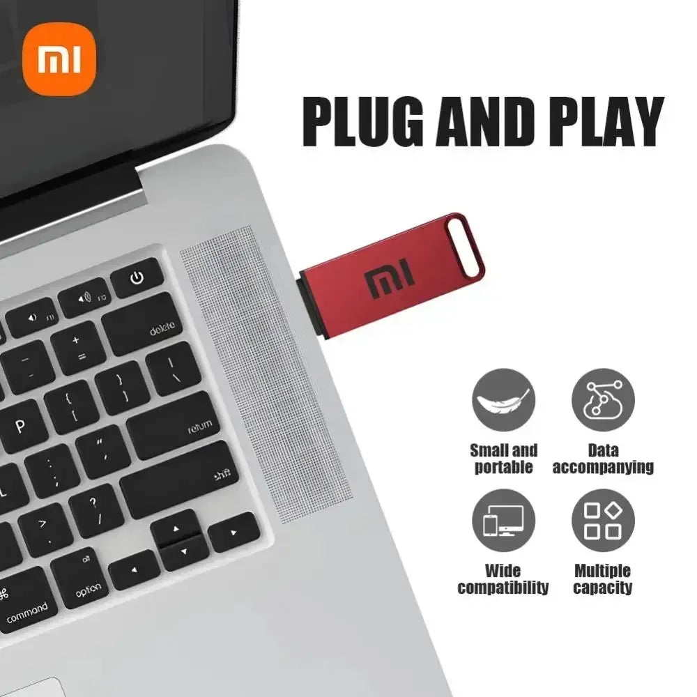 Xiaomi USB 3.2 Type-C Portable SSD - Waterproof Metal Flash Drive (1TB–16TB)