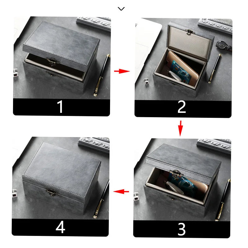 Faraday Box for Car Keys RFID Blocking Box Anti-Theft Keyless Fob Protector Approved Large Car Key Safe Radiation Protection box