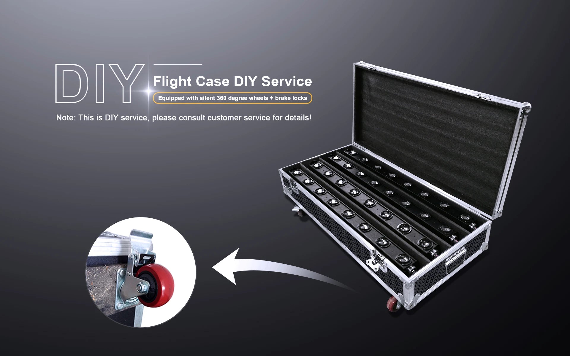 SHEHDS 8x12W RGBW LED Beam Moving Head Light – Professional DJ & Wedding Stage Lighting