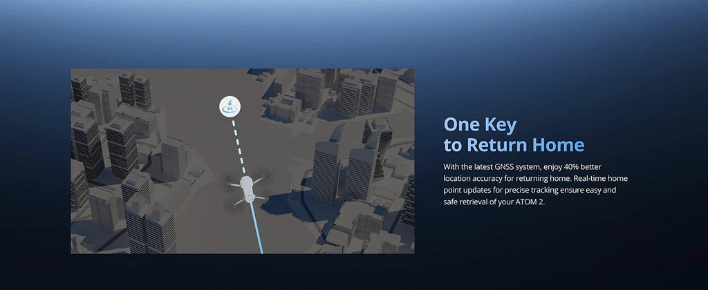 Potensic ATOM 2 Camera Drone, 4K HDR Video, 8K Photo, 3-Axis Gimbal,Under 249g, Vertical Shooting,10-KM, AI Night Shot, AI Track