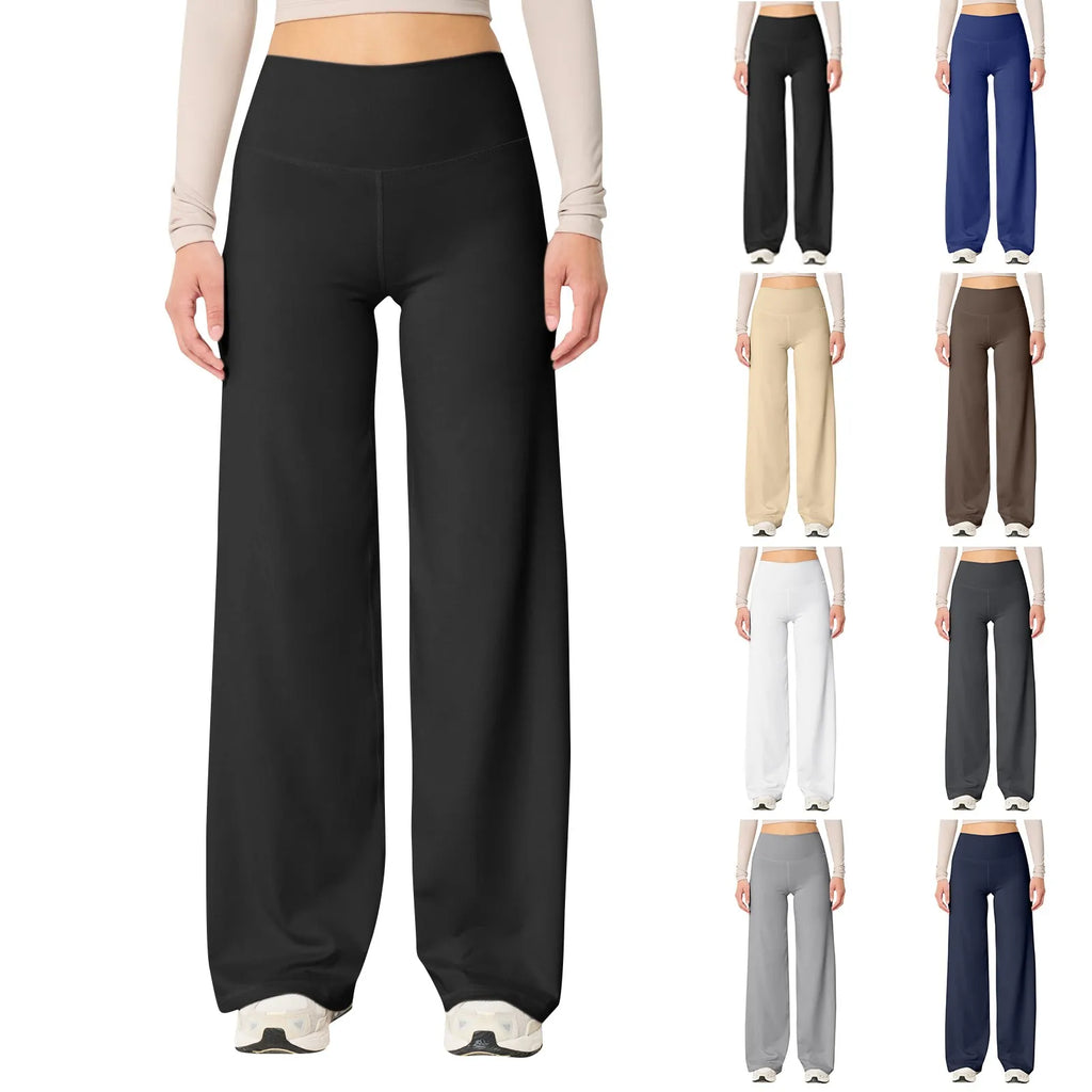Women’s High-Waisted Yoga Pants & Business Casual Stretch Trousers