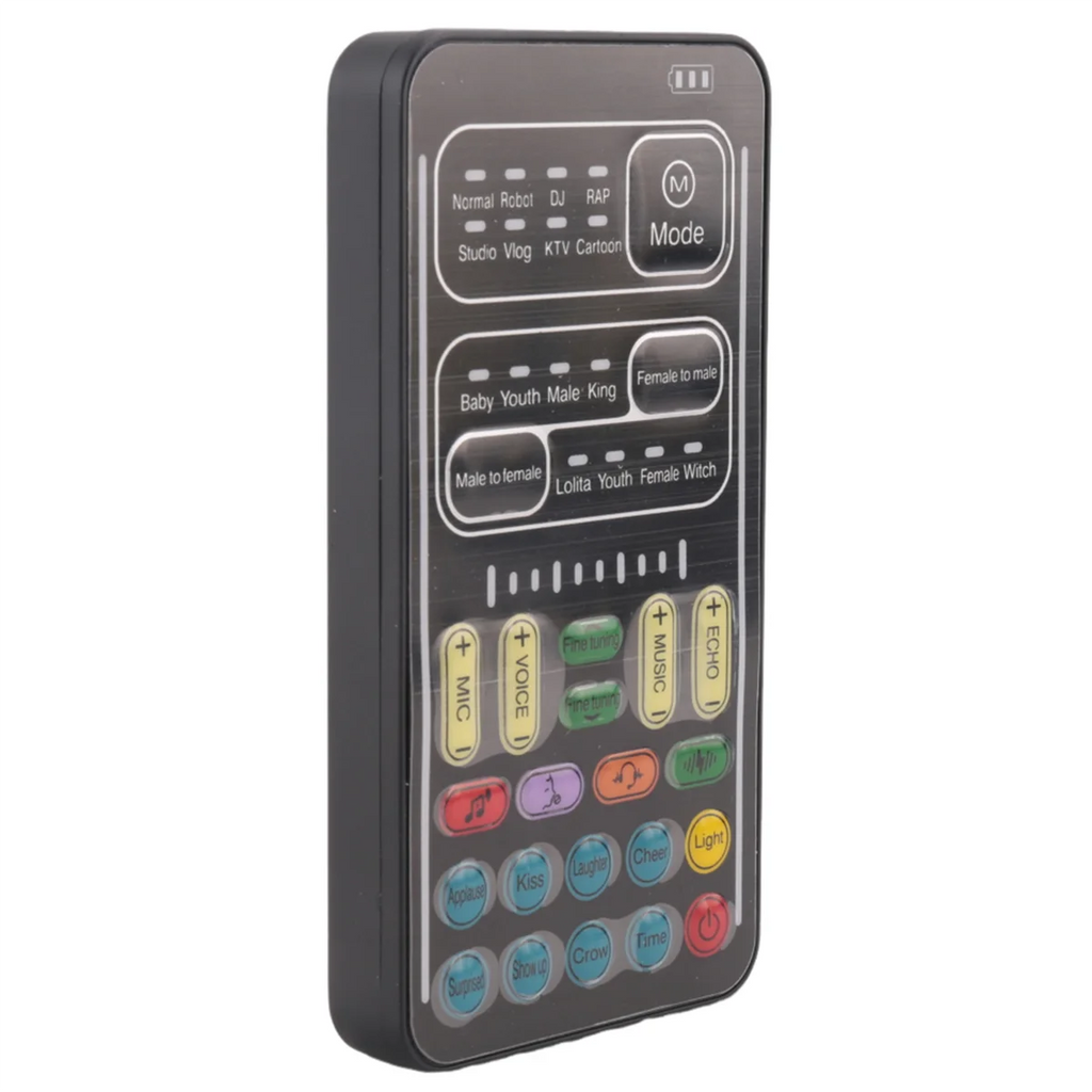 ABSY Voice Changer Handheld Microphone Voice Changer with Sound Multifunctional Effects Machine for Phone/Xbox/Switch (i9)