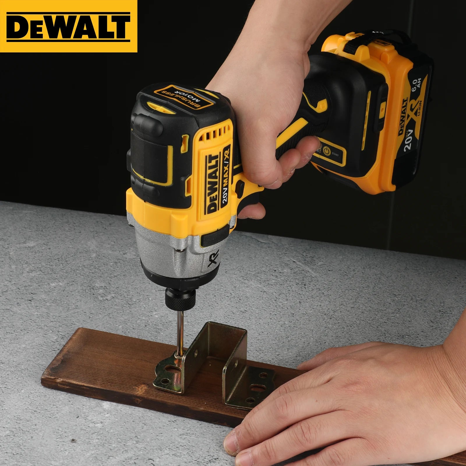 🔥 DEWALT 20V Brushless Impact Driver & Drill – Compact Power, Pro-Level Precision