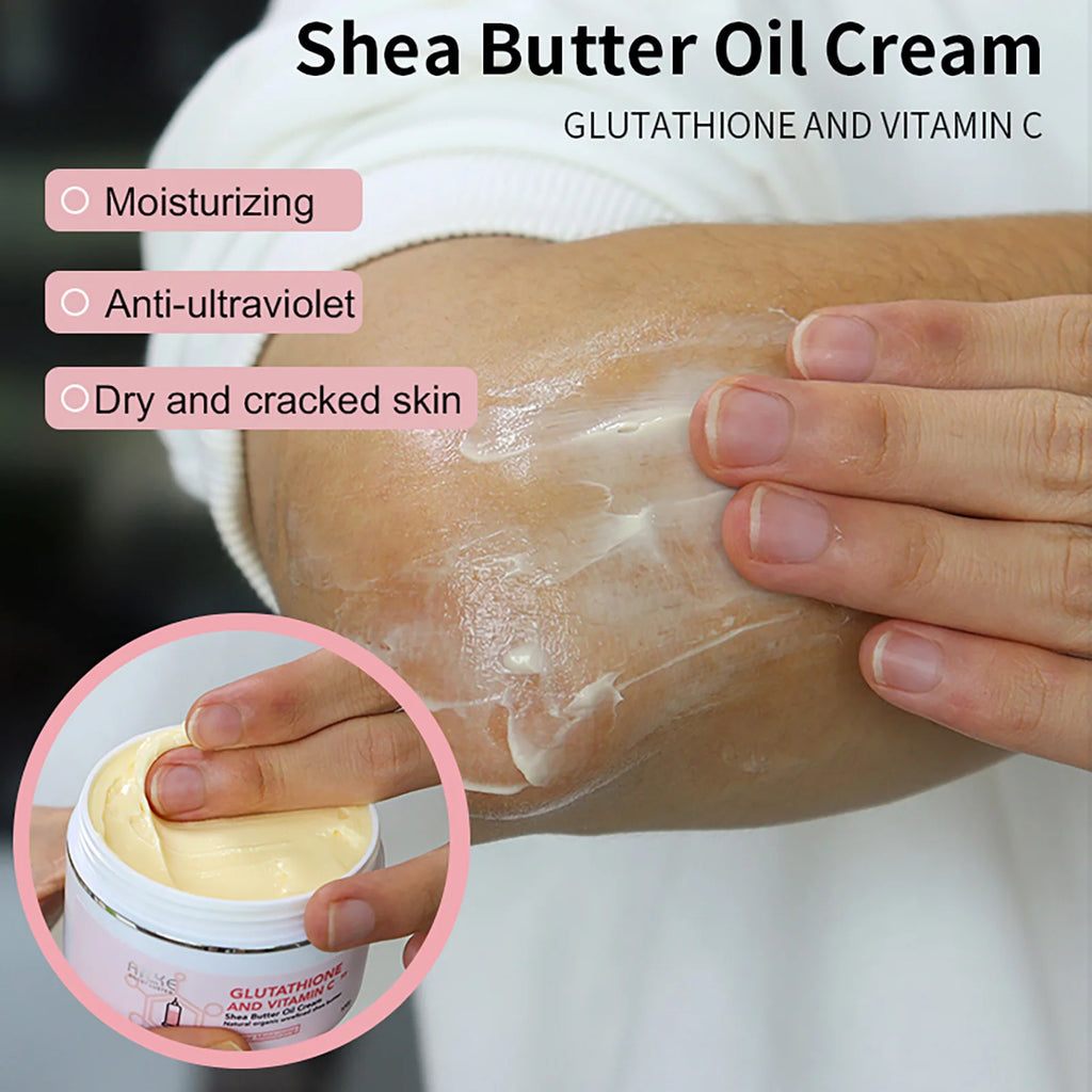 AILKE Vitamin C + Glutathione Brightening Skincare Set – Moisturizing, Whitening & Glow-Boosting Full Body System