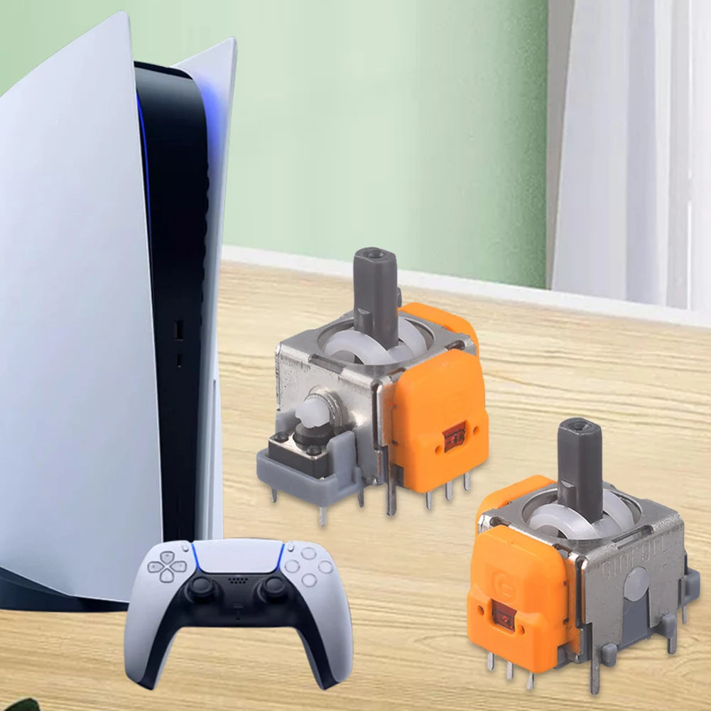 “10-Pack Hall Effect 3D Joystick Modules – High-Precision No-Drift Analog Thumb stick Repair Kit for PS4/PS5/Xbox/Switch Controllers”