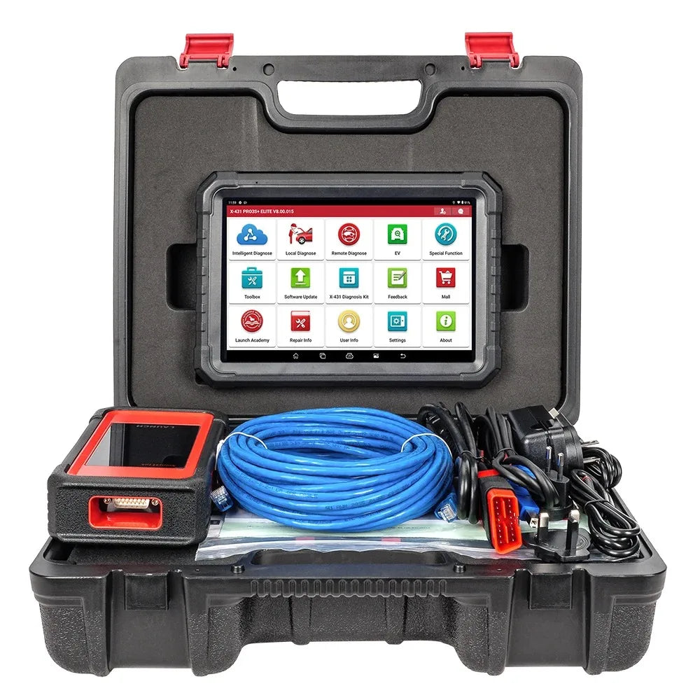 2025 LAUNCH X-431 PRO3S+ Elite V2.0 SmartLink C — Premium All-System Diagnostic Tablet with ECU Coding, J2534 Programming & Topology Mapping