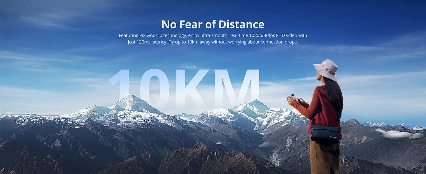 Potensic ATOM 2 Camera Drone, 4K HDR Video, 8K Photo, 3-Axis Gimbal,Under 249g, Vertical Shooting,10-KM, AI Night Shot, AI Track