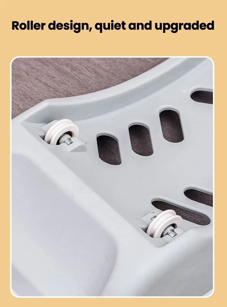 ✨ Cat Wheel Exerciser – Silent Running Treadmill for Indoor Cat Fitness, Play & Daily Enrichment (Blue/Gray)