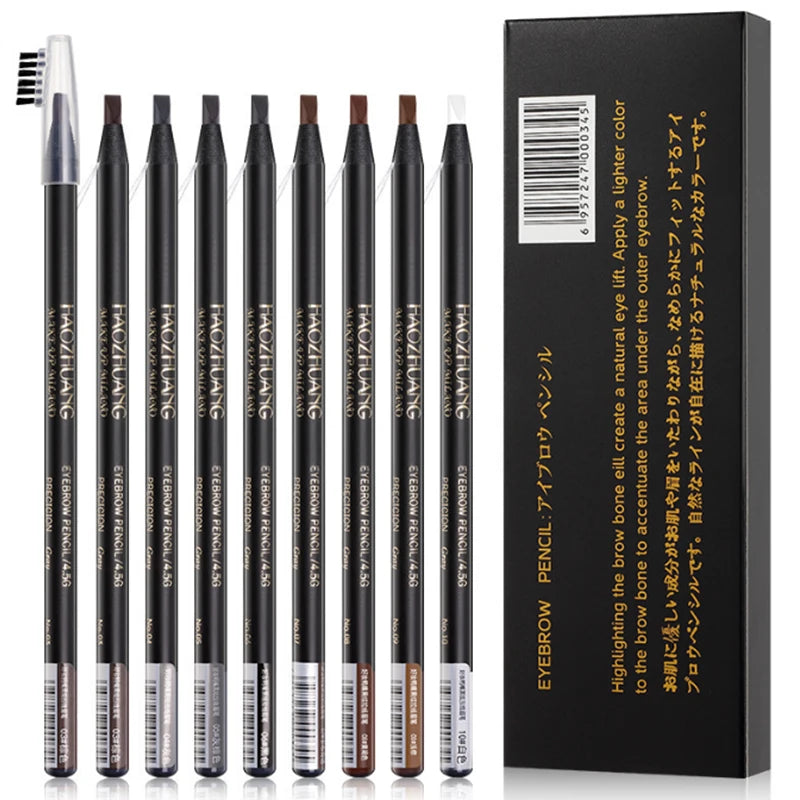 Luxury Brow Co. Limited Edition Waterproof Microblading Pencil - Premium Long-Lasting Tint in 6 Shades