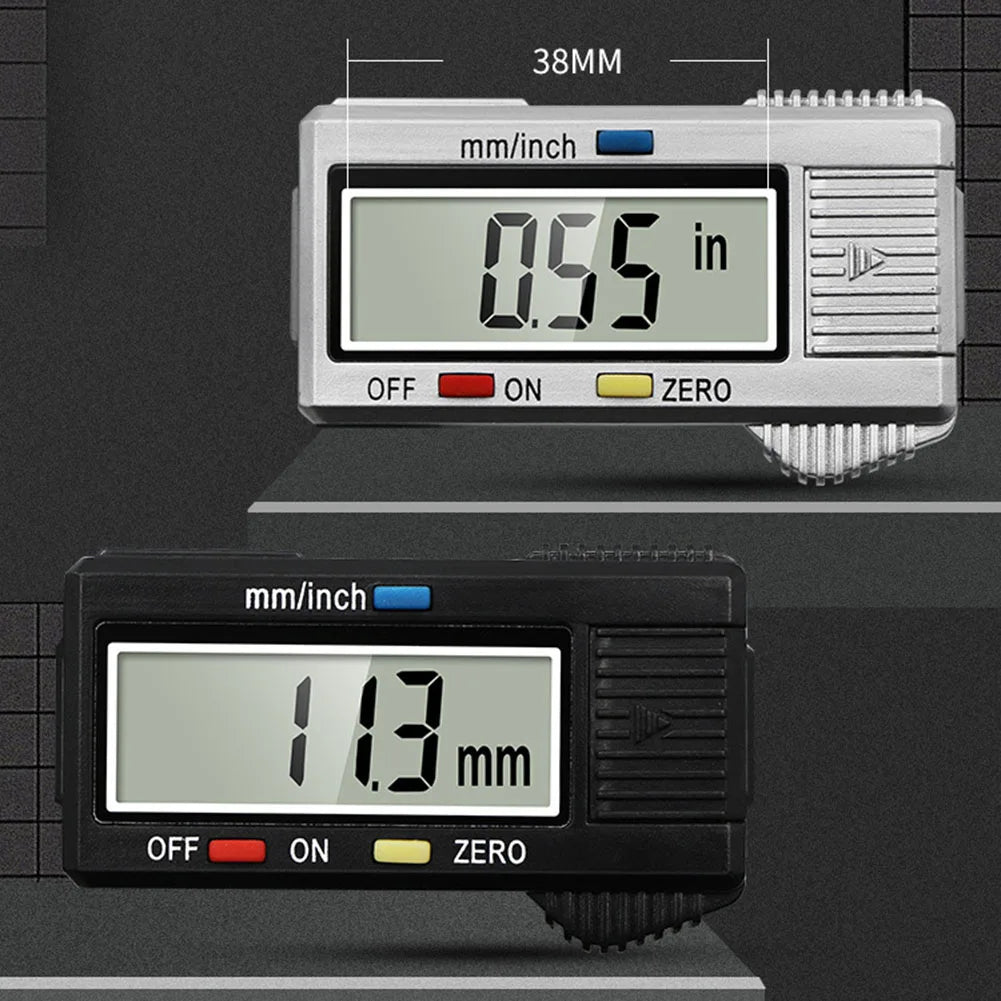 0–150mm Digital Calipers Electronic Vernier Caliper, 0.1mm Accuracy mm/inch Measurement Ruler for Woodworking, Mechanics & DIY