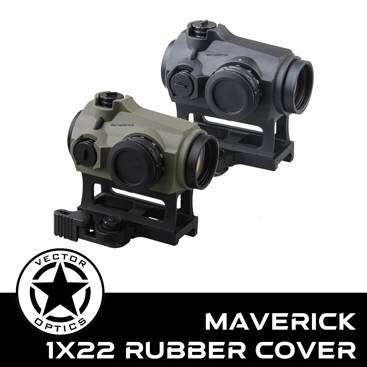 Vector Optics Maverick Gen3 1x22 Red Dot Scope – Waterproof, Quick-Detach AR Sight with 11 Brightness Levels