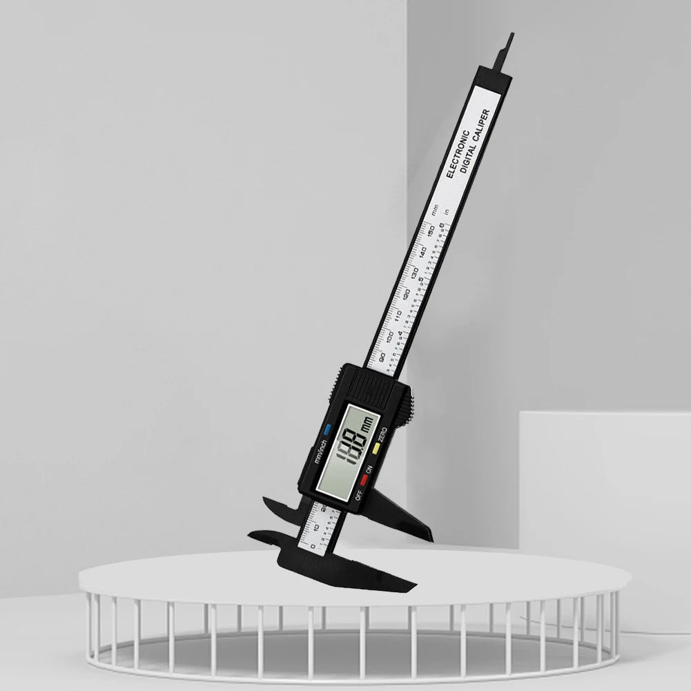 0–150mm Digital Calipers Electronic Vernier Caliper, 0.1mm Accuracy mm/inch Measurement Ruler for Woodworking, Mechanics & DIY