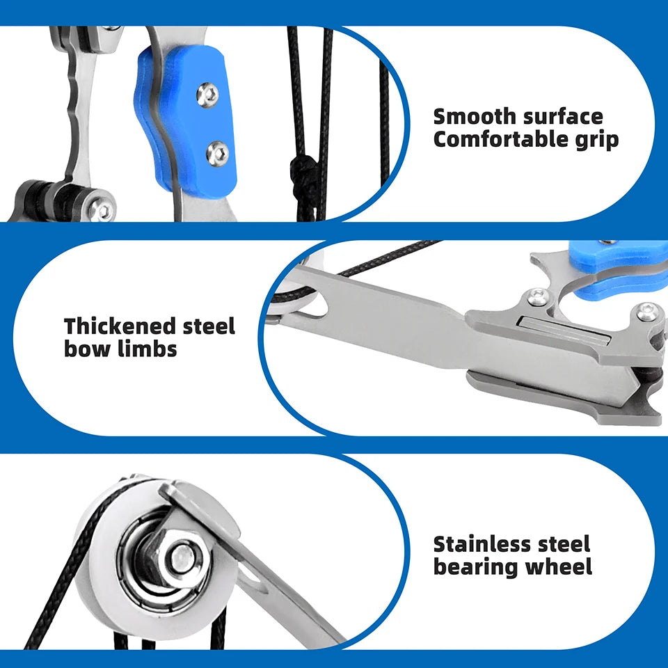 Mini Compound Bow Set – Indoor & Outdoor Archery Practice for Kids and Adults