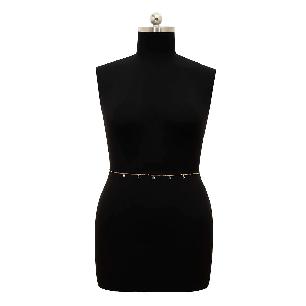 PuRui Limited Edition Crystal Glass Belly Chain - Luxury Waist Jewelry for Summer Beach Festivals