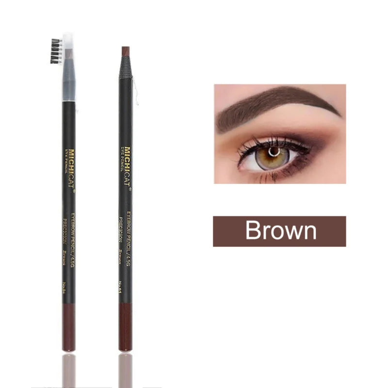 Luxury Brow Co. Limited Edition Waterproof Microblading Pencil - Premium Long-Lasting Tint in 6 Shades