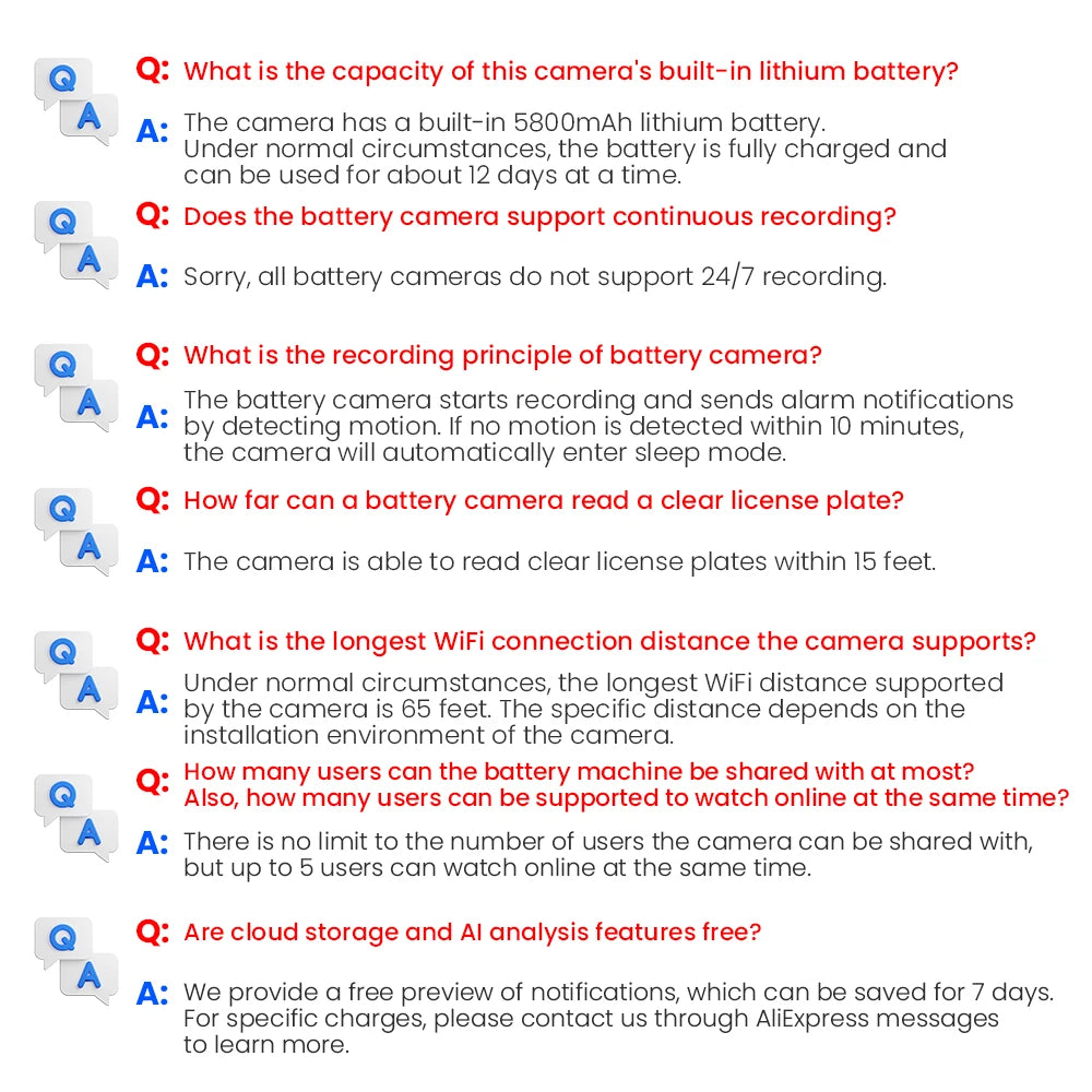 ANRAN C2 2K Rechargeable WiFi Security Camera – Smart PIR Detection, Color Night Vision & IP65 Weatherproof Protection