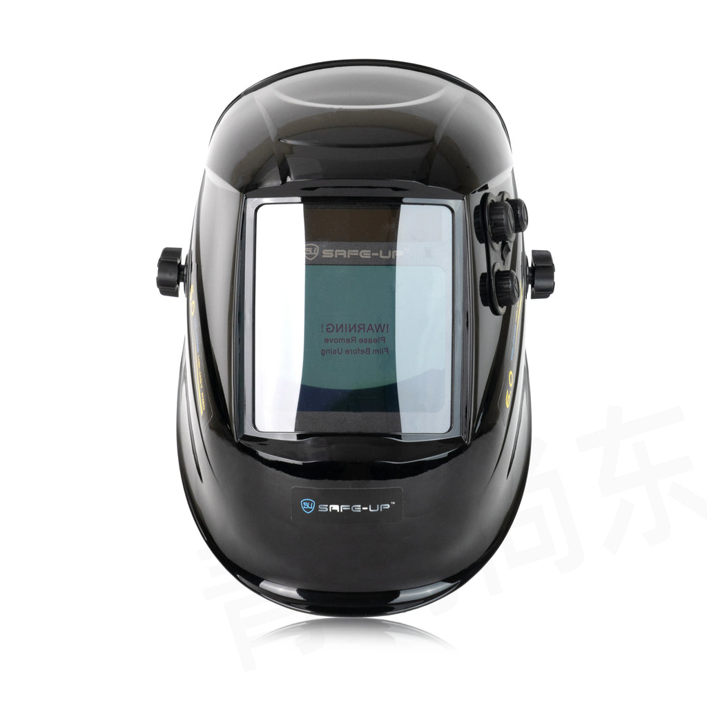 Welding Mask - Auto Darkening Helmet 100x97mm Large View, TRUE Color, 4 Sensors for MIG/MAG/MMA Welding