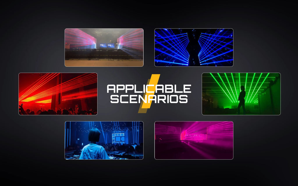 SHEHDS 8x12W RGBW LED Beam Moving Head Light – Professional DJ & Wedding Stage Lighting