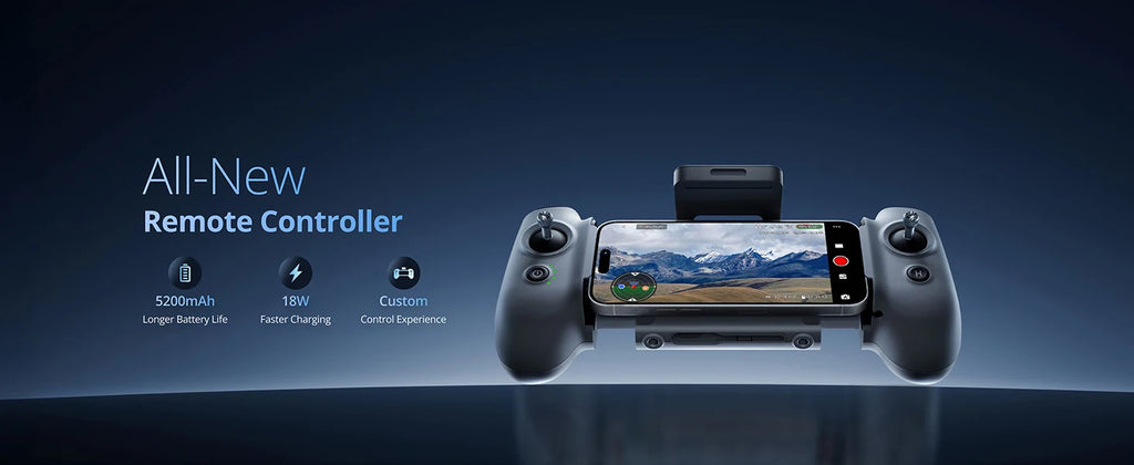 Potensic ATOM 2 Camera Drone, 4K HDR Video, 8K Photo, 3-Axis Gimbal,Under 249g, Vertical Shooting,10-KM, AI Night Shot, AI Track