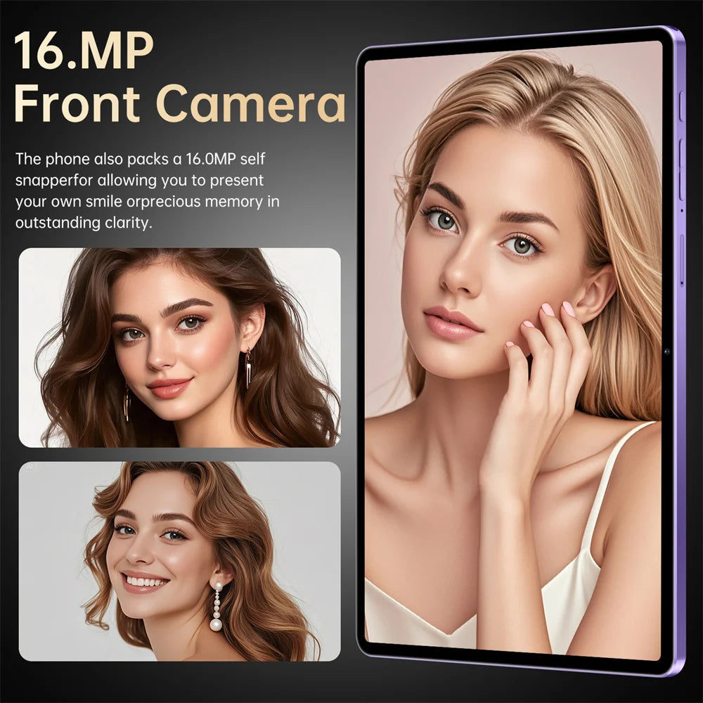 Pad 7S Pro 10" Android Tablet – Ultra-Slim 5G Dual SIM Tablet with 2TB Storage, Snapdragon Performance & 10000mAh Battery