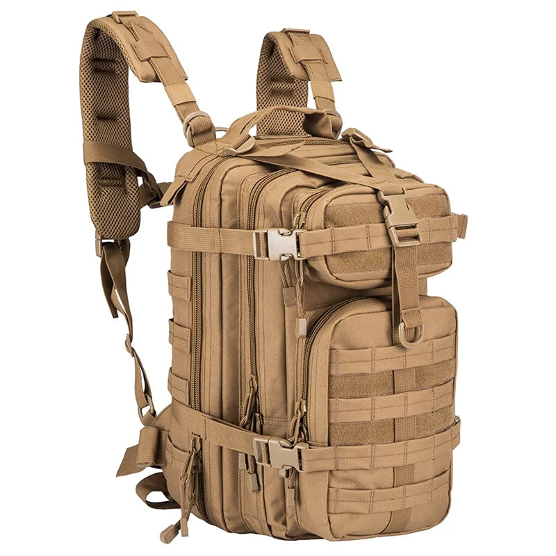 30L Tactical Backpack Military Daypack for Men Molle Assault Pack Bug Out Bag for Hiking Camping Travel Army Hunting Rucksack