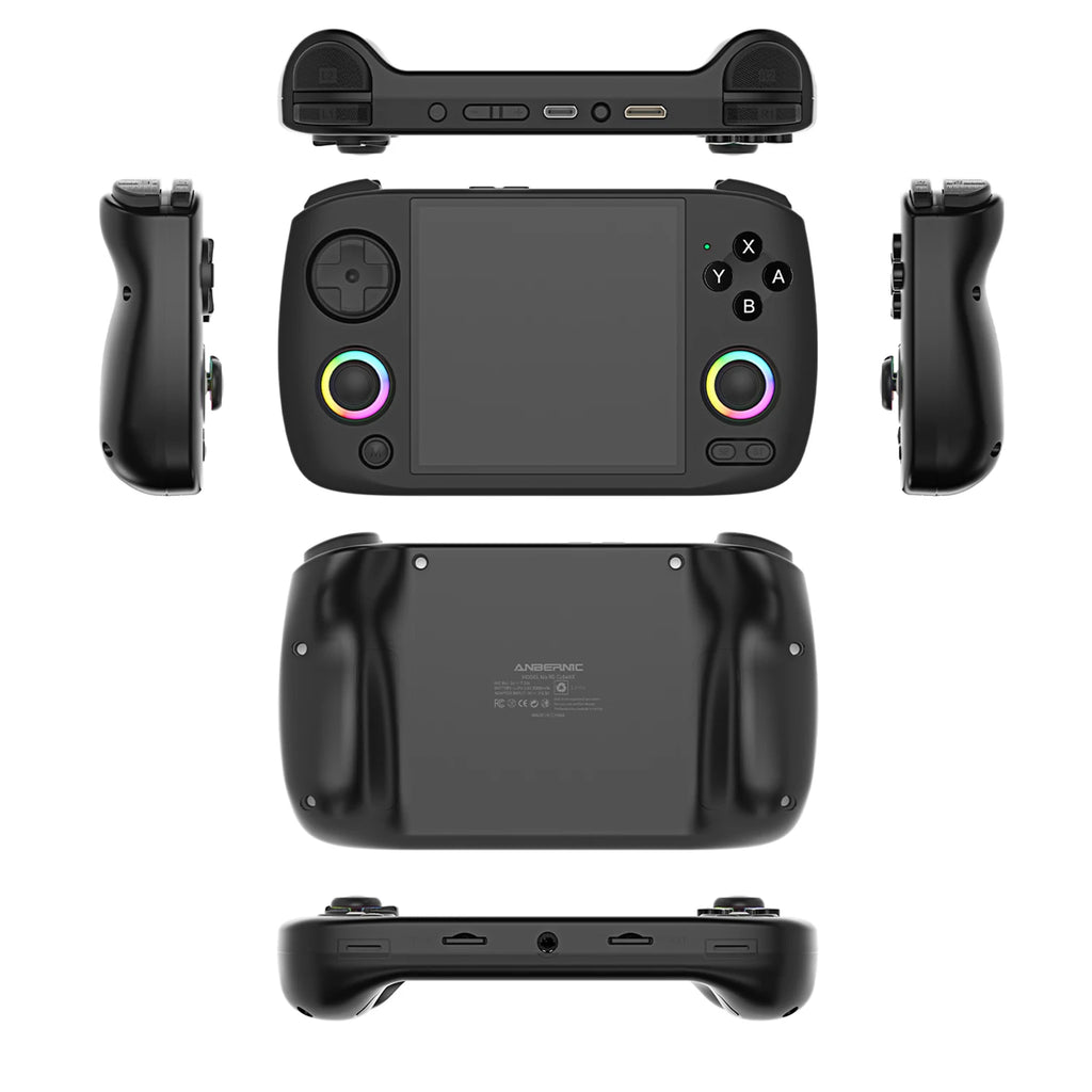 ANBERNIC RG CubeXX Retro Handheld Game Console – 3.95” IPS 720x720, Linux OS, 3800mAh Battery, RGB Joysticks, HD TV Out