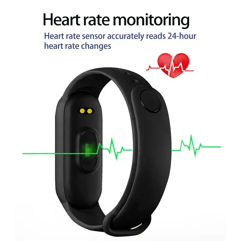 M6 Smart Fitness Watch | Waterproof Activity Tracker with Heart Rate & Blood Pressure Monitor, Sports Modes, Sleep Tracker & Smart Notifications