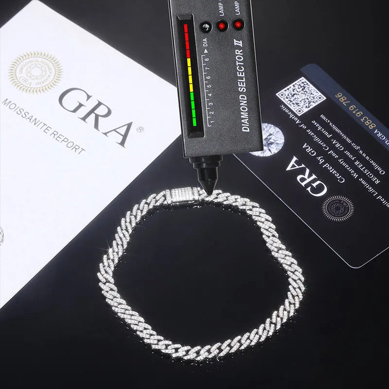 6mm 925 Silver Cuban Chain Necklace – Unisex Hip Hop Jewelry