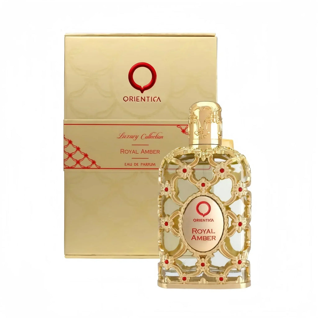 Orientica Royal Amber Rouge Oud Saffron Unisex Eau De Parfum – Long-Lasting Woody Rose Cologne