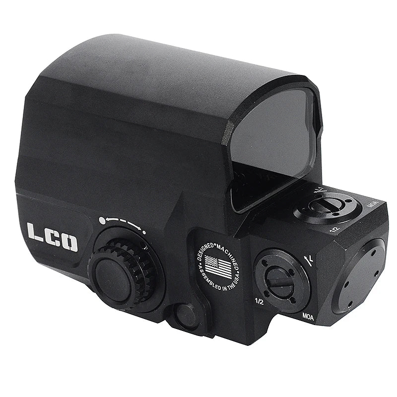 Tactical LCO Reflex Sight – Red/Green Dot Holographic Scope for 20mm Rail | Waterproof, Ultra-Durable Aluminum Sight