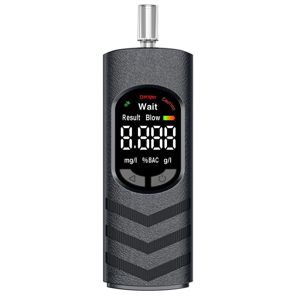 Digital Alcohol Tester – Professional Breathalyzer with LCD Display, Semiconductor Sensor, Accurate Drunk-Driving Detection for Home Use