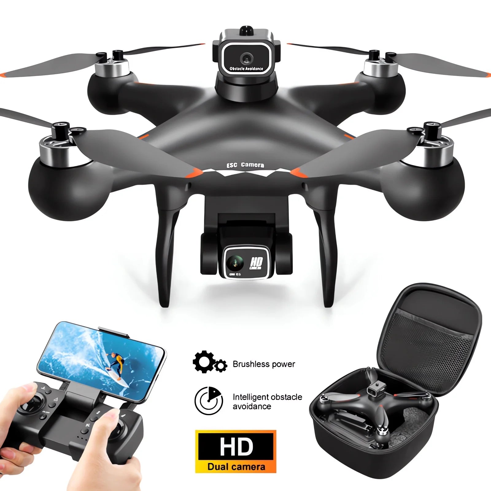 S116 MAX Professional 8K Dual-Camera Drone – Ultra-Smooth Flight, Obstacle Avoidance & Stunning Aerial Views