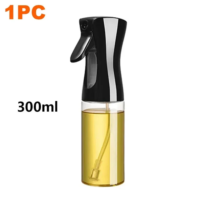 Premium Olive Oil Spray Bottle 200/300/500ml | Portable Kitchen Cooking Dispenser with Fan-Shaped Spray & Anti-Drip Design