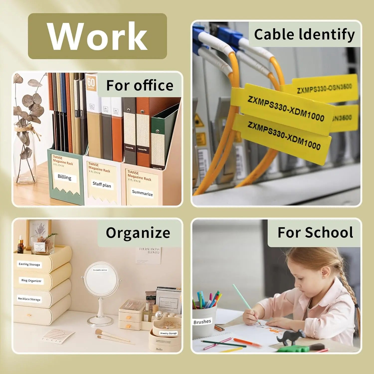 Marklife P15 Mini Portable Thermal Printer Without Ink Self-Adhesive Label Maker Printer For Stickers Labeller Labeling Machine