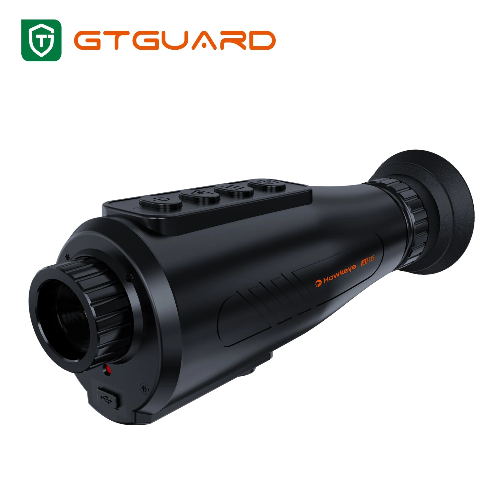 GTGUARD Ai15 Thermal Imaging Monocular – High-Resolution Infrared Camera with AMOLED Display, AI Super Resolution, 32GB Storage for Hunting, Boating, Camping & Night Use