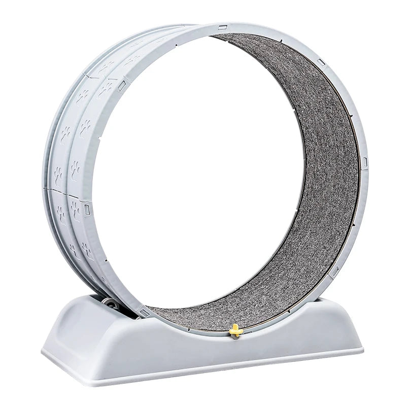 ✨ Cat Wheel Exerciser – Silent Running Treadmill for Indoor Cat Fitness, Play & Daily Enrichment (Blue/Gray)